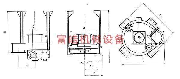 DK、DB型吊式外型圖